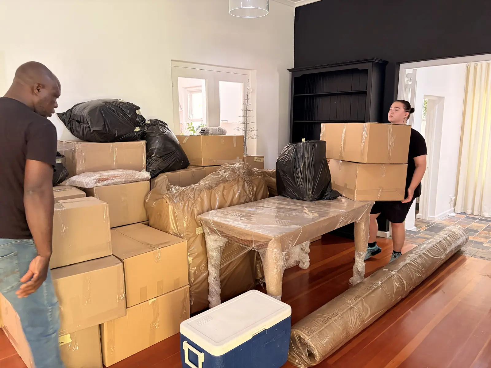 Keeping the momentum going on moving day